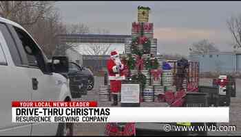 Resurgence Brewing hosts Christmas themed drive-thru