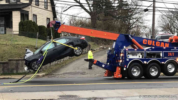 One Person Taken To Hospital After Car Crashes Into Telephone Pole In Wilkinsburg