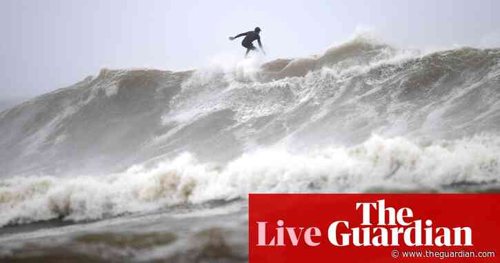 Australia news live: wild weather hits south-east Queensland; contact tracing failures to be revealed