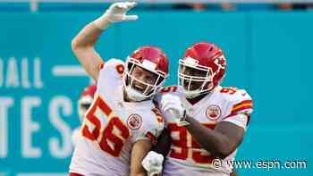 Chiefs clinch AFC West title with victory in Miami
