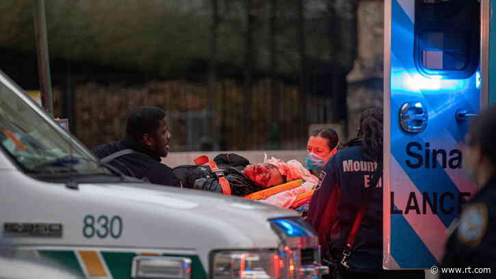 GUNMAN opens fire outside St. John the Divine church in Manhattan during Christmas choir performance