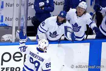 Toronto Maple Leafs: Nick Robertson Will Win the Calder - Editor in Leaf