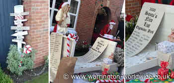 Warrington's very own Mrs Claus transforms garden into grotto - Gary Skentelbery