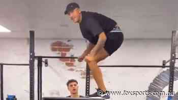 Shai Bolton shows off his insane hops with absurd gym feat - Fox Sports