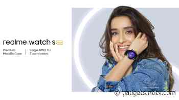 Realme Watch S Pro, Watch S, Buds Air Pro Master Edition to Launch in India on December 23