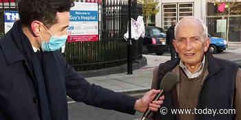 British grandpa, 91, goes viral for interview after COVID-19 vaccination