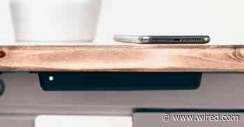 This ‘Invisible’ Charger Juices Your Phone Through Your Desk