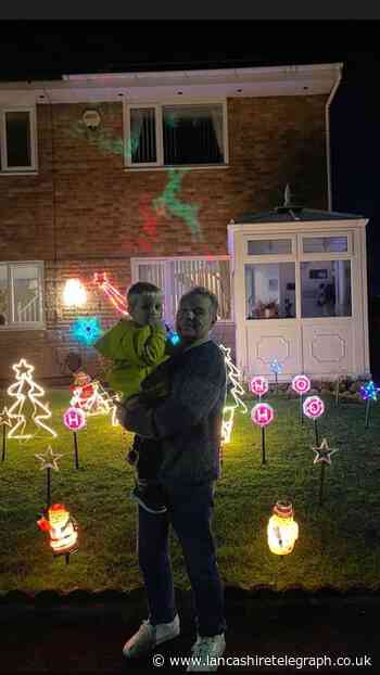 Rishton: Grandad lights up estate with incredible Christmas lights