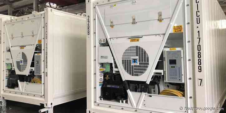 The COVID-19 vaccine has to stay ice-cold, so it's being shipped in retrofitted tuna freezers