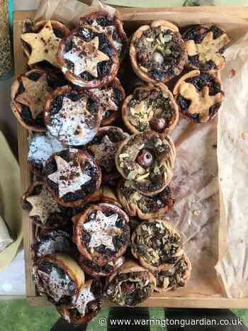 All the stalls at Great Sankey Christmas Market