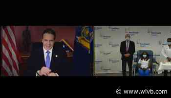 ICU nurse becomes first person in NY to receive COVID-19 vaccine