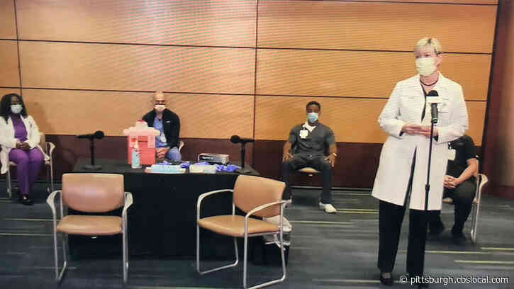 COVID-19 In Pittsburgh: UPMC Frontline Workers Administered With First Doses of Coronavirus Vaccine