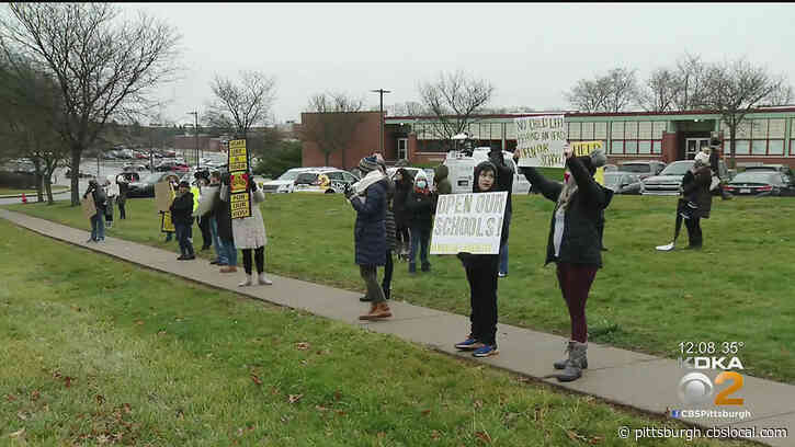 COVID-19 In Pittsburgh: North Allegheny School District Parents Protest Remote Learning