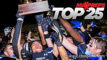 High school football rankings: Chandler remains No. 5 in MaxPreps Top 25, wins fifth straight Arizona title