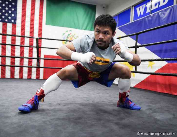 Manny Pacquiao Wants Two Fights In 2021