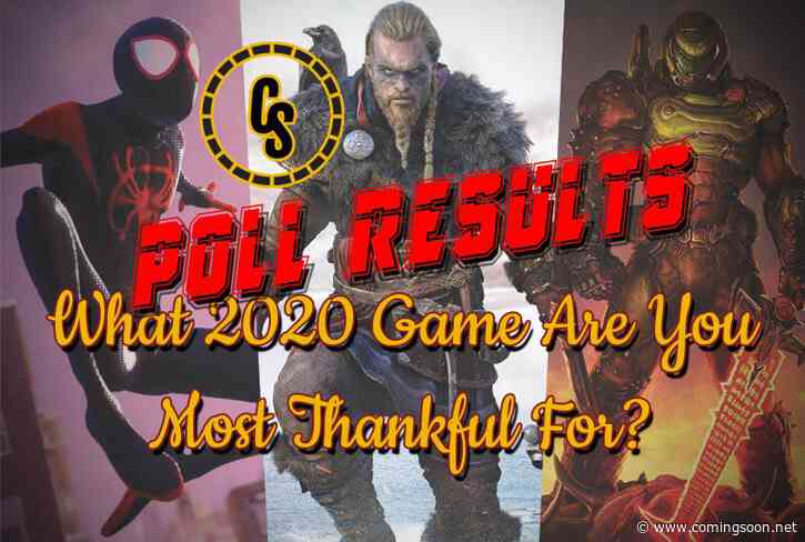 POLL RESULTS: What 2020 Video Game Are You Most Thankful For?