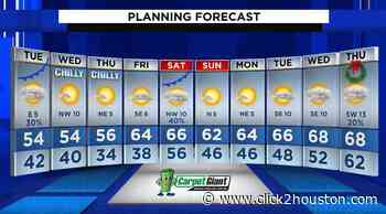 Houston-area forecast: Winter Cold Continues! - KPRC Click2Houston