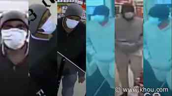 Serial robber believed to have hit at least 7 Houston stores since November - KHOU.com