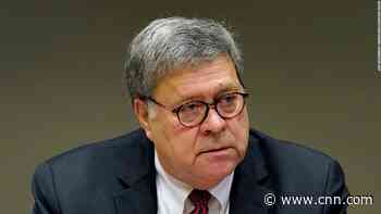 Attorney General William Barr to step down, Trump says