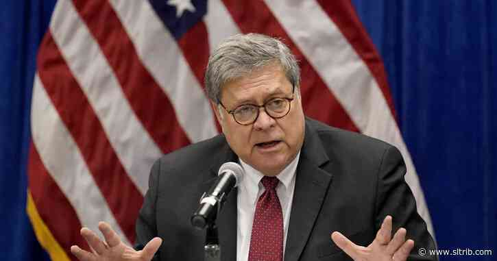 Trump says Barr is resigning, and will leave before Christmas