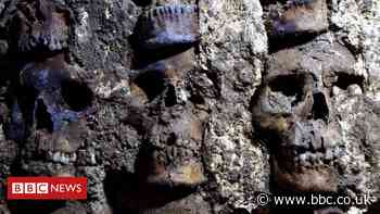 Aztec skull tower: Archaeologists unearth new sections in Mexico City