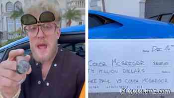 Jake Paul Offers Conor McGregor $50 Million To Fight, 'You're Scared'