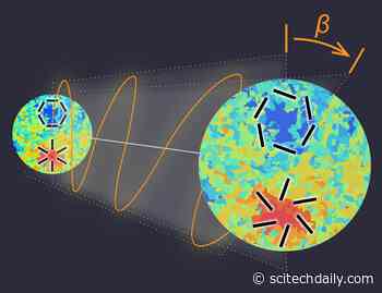A Hint of New Physics Observed in Polarized Radiation From the Early Universe
