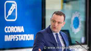 Jens Spahn: "Ende des Sommers könnten 60 Prozent der Bürger geimpft sein"