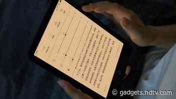 Xiaomi Mi Reader Pro With 7.8-Inch E-Ink Display, 24 Levels of Adjustable Colour Tone Launched