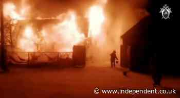 Eleven patients killed after becoming trapped in burning care home in Russia