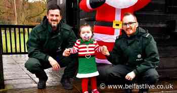 PSNI officers reunited with unresponsive tot whose life they saved - Belfast Live