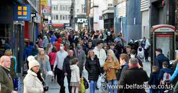 Belfast city centre streets bustling with Christmas shoppers as restrictions end - Belfast Live