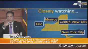Cuomo warns of another shutdown as coronavirus cases spike across New York