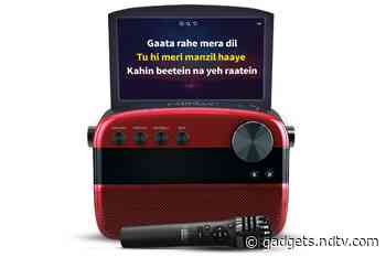 Saregama Carvaan Karaoke Audio Player With Inbuilt Screen for Displaying Lyrics Launched in India