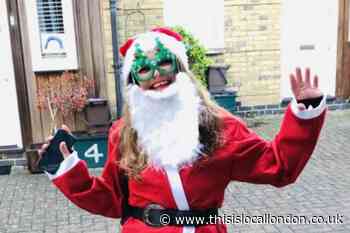 Sutton woman spreads Christmas cheer with 10k walk