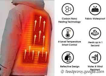 ZeroRay washable heated jacket
