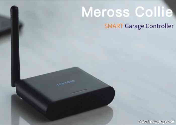 Meross smart garge door opener supports Apple HomeKit, Alexa and Google Home