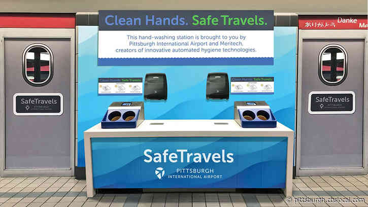 High-Tech, Touch-Free Handwashing Station To Be Implemented At Pittsburgh International Airport