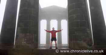 Paratrooper runs laps of Penshaw Monument in 24 hours for struggling families