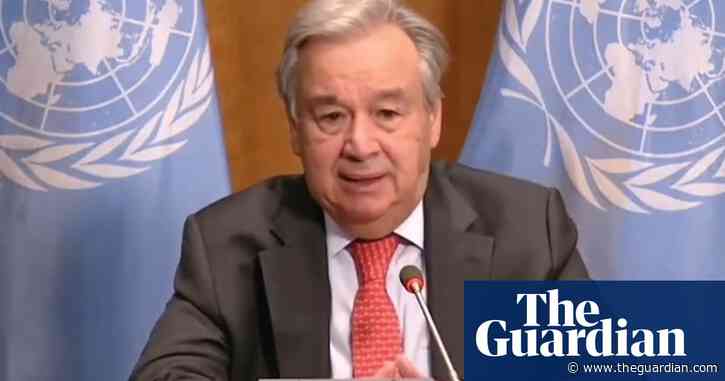 UN chief António Guterres urges countries to declare climate emergencies – video