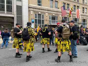 Proud Boys MAGA DC march kilts made by LGBTQ-owned company that has since removed them from sale