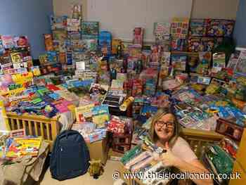 Hundreds of presents delivered to Home-Start Merton