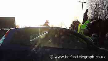 Motorist jailed for road rage attack on police officer