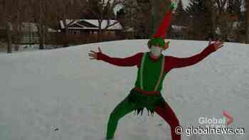 Tinkles the Elf for hire returns to Saskatoon