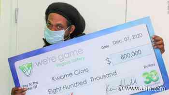A man played the same numbers on the same day on 160 lottery tickets. He won $800,000