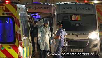 Queues of ambulances form outside NI’s over-capacity hospitals