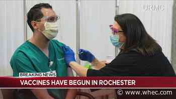 URMC received COVID-19 vaccine Monday, RGH receives first batch Tuesday