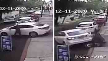 Attempted Carjacking Gone Wrong, Driver Runs Over Suspects On Video