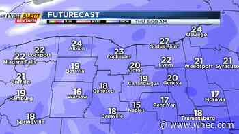 First Alert Weather: Cold night, snow moves in Wednesday