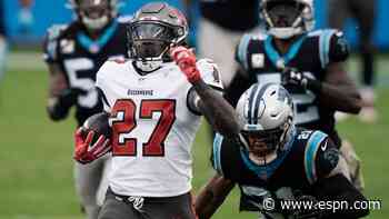 Source: Bucs RB Jones gets pin put in finger